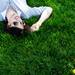 A Water Hill Music Festival patron enjoys a shaded grass area on Sunday, May 5. Daniel Brenner I AnnArbor.com